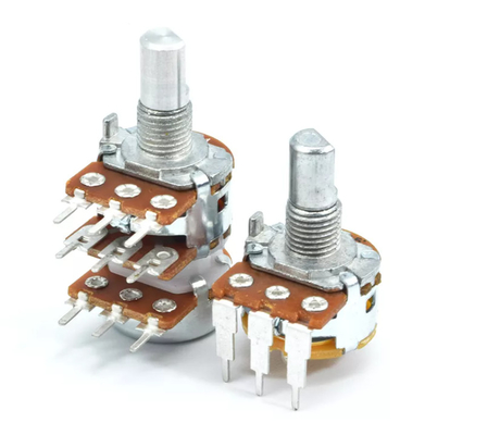 Potensiometer Ganda 250v A10k 6 Pin 16mm