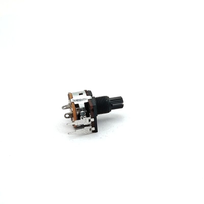 Hitam 5000ohm 6 Pin Kontrol Volume Potensiometer Volume Knob 0.2W