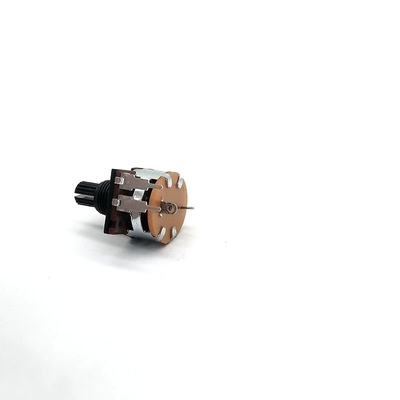 Hitam 5000ohm 6 Pin Kontrol Volume Potensiometer Volume Knob 0.2W
