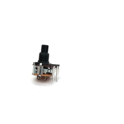 Hitam 5000ohm 6 Pin Kontrol Volume Potensiometer Volume Knob 0.2W