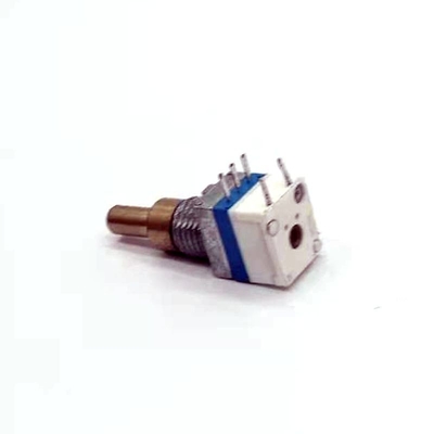 Kuningan 250VAC Rotary Switch Potensiometer Volume Knob 8mm Untuk Speaker
