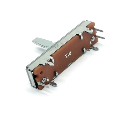TQ 60mm Potensiometer Geser 100ohm Linear Slide Pot Untuk Mixer Profesional
