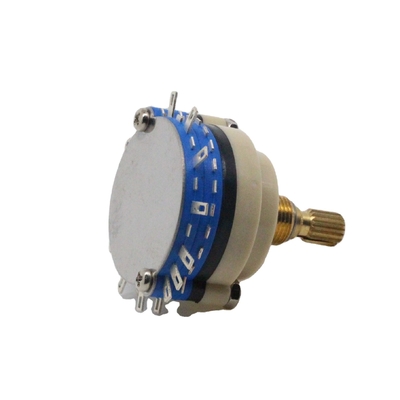 CE 0.8mm Saklar Rotary Berkelanjutan 0.5A 4 Pole 2 Posisi Rotary