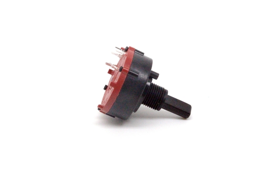 PC Pin 1P2T Saklar Putar Kontinu 12 Pin 26mm Kontrol Kecepatan Kipas