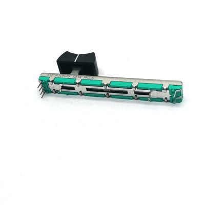 Kustom Logam Tuas Karbon Film Linear 60mm 10K Potensiometer Geser LinierDigunakan Untuk Konsol Suara Earphone Dan Mikrofon