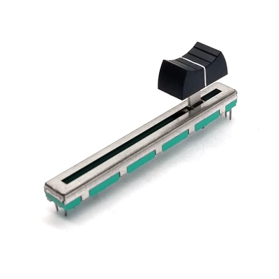 6 Pin Potensiometer Geser Ganda 45mm Geser Untuk Mencampur Suara Stasiun