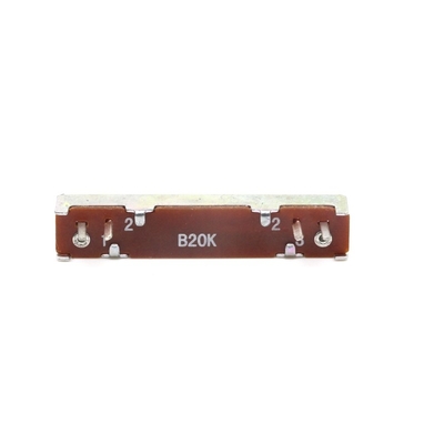 AC300V Linear Fader 20mm 5k Potensiometer Geser Mikrofon Kecil