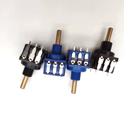 Potensiometer 500k Biru Dengan Sakelar 10A Untuk Pencahayaan Peredupan