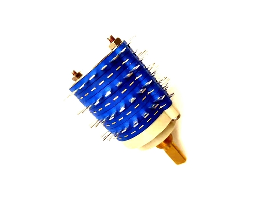 Multi Bagian 38mm 24 Posisi Rotary 500V Saklar Rotary Berkelanjutan