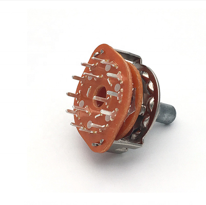 Multi Loop 2p4t Mini Rotary 500ohm Rotary Switch Speaker Berkelanjutan