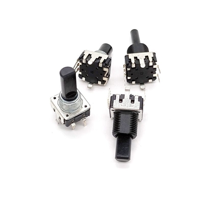 ISO EC12 Rotary Knob 5mA Dual Concentric Rotary Encoder Dengan Tombol Tekan