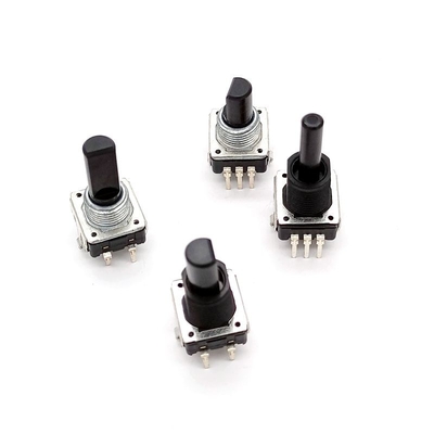 ISO EC12 Rotary Knob 5mA Dual Concentric Rotary Encoder Dengan Tombol Tekan