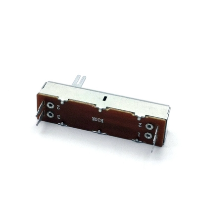 30mm Mixer Slider Fader 4 Pin 100k Potensiometer Geser Untuk Synthesizer Kartu Suara