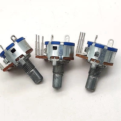 Diameter 16mm Rotary Switch Potensiometer A10k 3 Pin Kotak Suara Speaker
