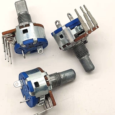 Diameter 16mm Rotary Switch Potensiometer A10k 3 Pin Kotak Suara Speaker