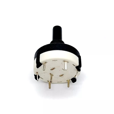Diameter 26mm Rotary Band 0.3A Multi Position Rotary Switch Untuk Fans Oven
