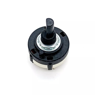 Diameter 26mm Rotary Band 0.3A Multi Position Rotary Switch Untuk Fans Oven