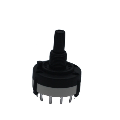 Diameter 26mm Rotary Band 0.3A Multi Position Rotary Switch Untuk Fans Oven