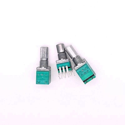 10mA Rotary Encoder Dengan Knob 6mm Dual Concentric Auto Speaker Audio Tuning