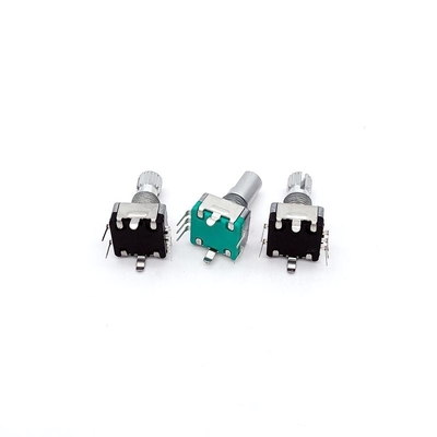 360 Derajat Ec11 Rotary Encoder Dengan Switch 11mm Untuk Audio Speaker