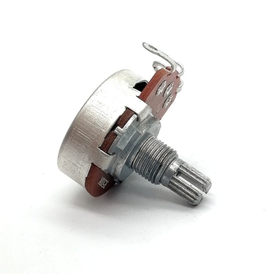 B1k Pot Satu Putaran Rotary Taper Potensiometer 15000 Siklus 24MM Resistance