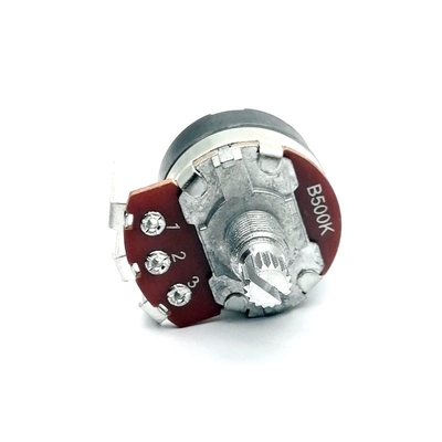 12mm Rotary Switch Potensiometer Pin PC 100k Ohm Dengan Saklar Potensiometer