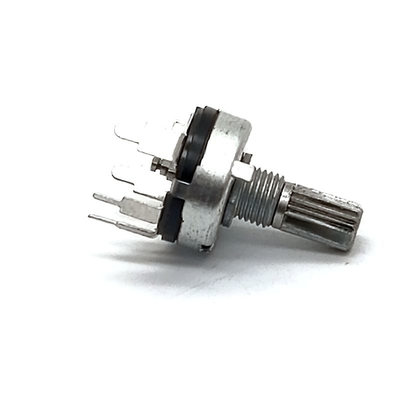 100V AC Rotary Switch Potensiometer Dengan On Off Switch 50ohm Untuk Audio Amplifier