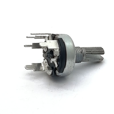 100V AC Rotary Switch Potensiometer Dengan On Off Switch 50ohm Untuk Audio Amplifier