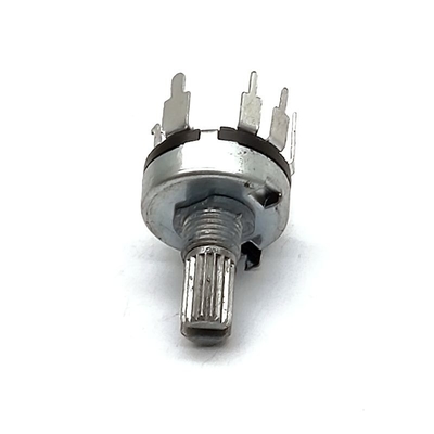 100V AC Rotary Switch Potensiometer Dengan On Off Switch 50ohm Untuk Audio Amplifier