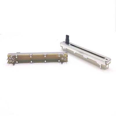 C4521SG Kualitas Baik 45mm Perjalanan Potensiometer Geser Linier Dengan Switch Klik Suara Potensiometer B10K Potensiometer
